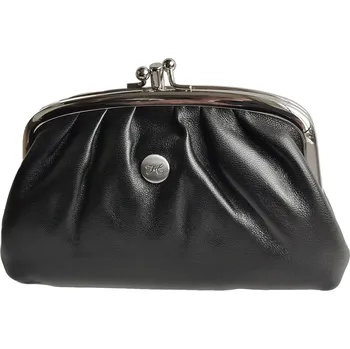 Deštník Hexagona 77271 dámská kožená peněženka / kosmetická taška noir