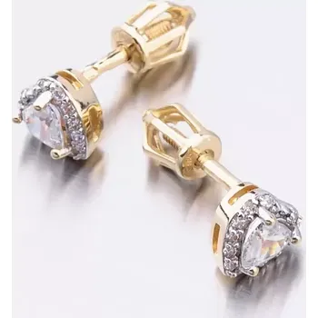 Náušnice Dámské náušnice žluté zlato 585 52GZ-8015ZBB-SR