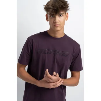 Reporter Young | Chlapecké vínové tričko s nápisem z lesklých kamínků - Barva VÍNOVÁ, Velikost 134/140 243-0440B-67-690-1