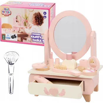 Toaletní stolek Mini Matters toaletní stolek pro děti bílá šuplík