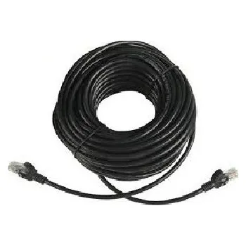 Síťový kabel UTP síťový kabel Patch RJ45 CAT5e 70m černý