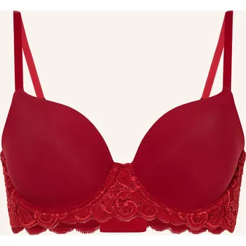 Podprsenka Hanro Dámská Vyztužená Podprsenka Moments, červená, 80A