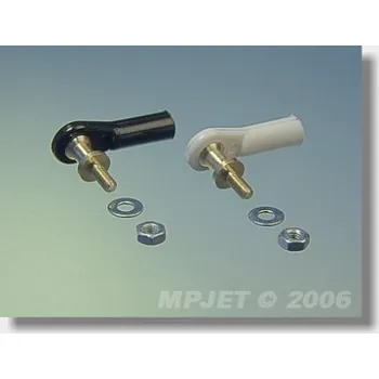 RC model auta Kulový čep V1, pr.7, M3/M3 dlouhý 2ks