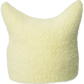 Zimní čelenka Kulich Kangol - Faux Fur Pointed Beanie - Butter Chiffon