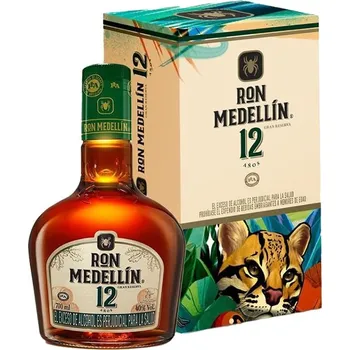 Rum Ron Medellín Gran Reserva 12 y.o. 40 % 0,7 l + dárková krabička