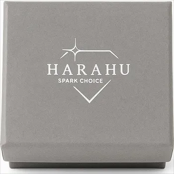Dárková krabička Darčeková krabička HARAHU - Sivá/5x5cm