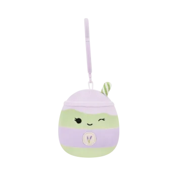 plyšák SQUISHMALLOWS Klíčenka Matcha Laté - Latchmi