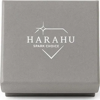 Dárková krabička Darčeková krabička HARAHU - Sivá/5x5cm