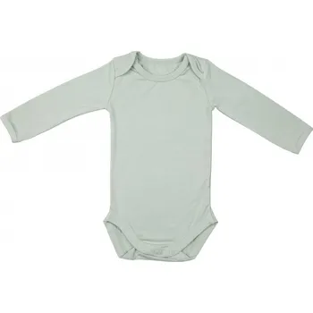 Kojenecký body TIMBOO Body s dlouhým rukávem Sea Blue Velikost (od výrobce): 74/80