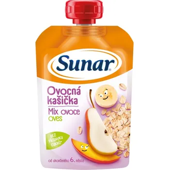 Sunar kašička 120g mix ovoce 6m