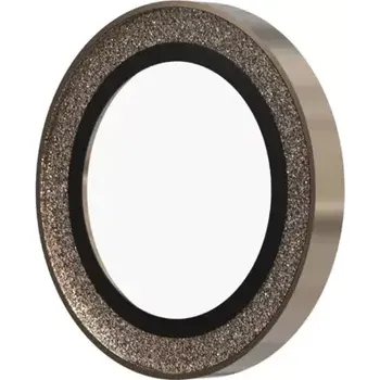 ZAGG Ochranná čočka Premium pro Apple iPhone Air - zlatá třpytka