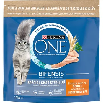 2x1,5kg Purina ONE Sterilized s kuřecím
