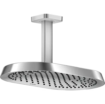 Sprchová hlavice Axor ShowerSphere - Hlavová sprcha 370/220 1jet s připojením ze stropu, chrom 39760000