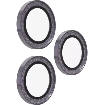 ZAGG Ochranná čočka Premium pro Apple 17 Pro/Pro Max/16 Pro/Pro Max/15 Pro/Pro Max - fialová třpytka