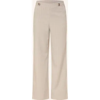 Dámské kalhoty Neo Noir Dámské Marlene Kalhoty Eriko, světle hnědá / bílá, 44