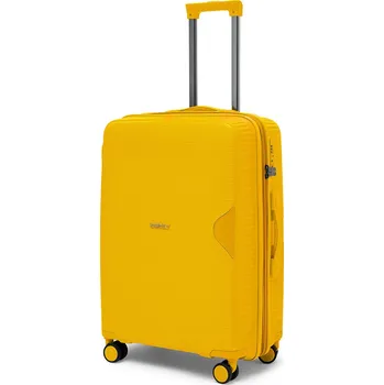 Blumoonky ALTAIR Kufr spinner 66cm Žlutý Polypropylen Rozšiřitelný
