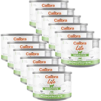 Krmivo pro kočku CALIBRA Cat Life Sensitive Rabbit 12x200g
