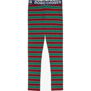 Dětská móda Dětské legíny Bobo Choses 225AC062 zelená 77X, vel. 111/122