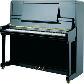 Hudebniny Pianino P 135 K1 - Černý, vysoký lesk