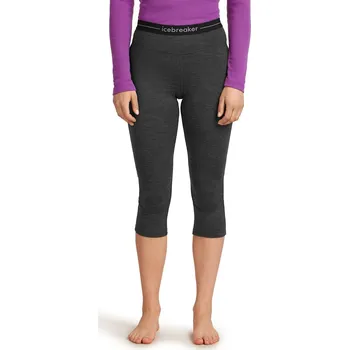 Dámské termo spodky Dámské merino spodky ICEBREAKER Wmns ZoneKnit 260 Legless, Jet Heather velikost: M