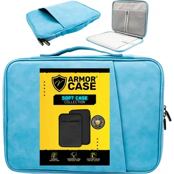 Pouzdro na tablet Taška Pouzdro na notebook Acer Chromebook 514 CB514-1W-53QK 14" 2023 a příslušenství, prostorná ArmorCase Barva: Modrá