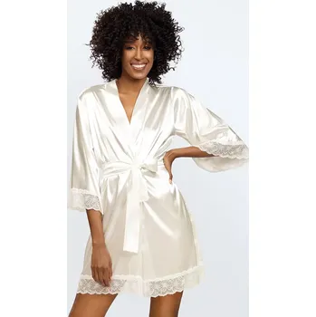 Dámský župan Dkaren Sauda barva: světle ecru XL