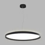 LED2 Moon, závěsné svítidlo, 88W LED 3000-4000K DALI TW, černá, Ø80cm
