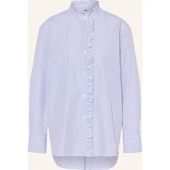 Tommy Hilfiger Dámská Halenka S Volánky, bílá / modrá, 44