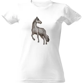 Dámské tričko Tričko s potiskem Klisna na zadních dámské