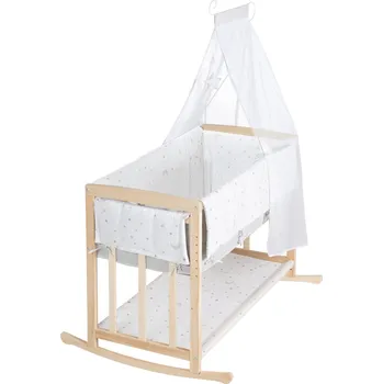 Dětská postýlka roba Dětská postýlka 4 v 1 (Hvězdná obloha)