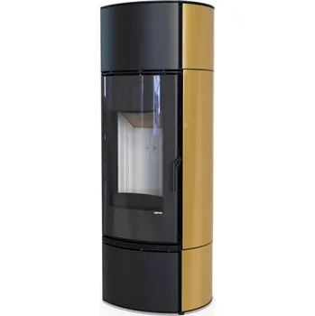 Krbová kamna Defro Home VIVA černá Barevné varianty: zlatá