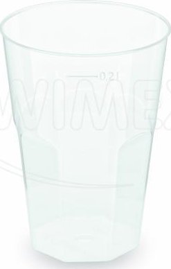 Kelímek vratný na koktejl (PP) extra pevný 0,2 l [12 ks]