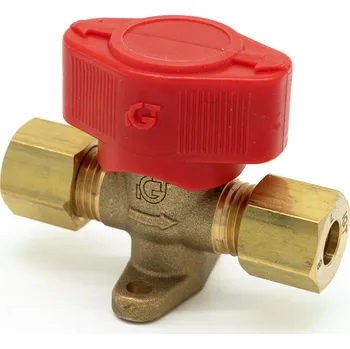 Plynová hadice Plynový ventil IGT, 2 x RVS 8