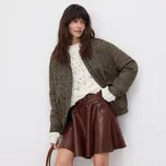 Reserved - Minisukně s páskem - hnědá - 289HM-88X - 289HM-88X-XS