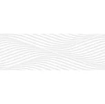 Obklad Peronda Cotton waves bílá 33x100 cm mat COTTONWHWR