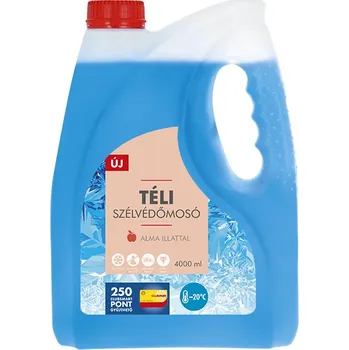 Směs do ostřikovače ZIMNÍ SMĚS DO OSTŘIKOVAČŮ - APPLE -20°C - 4L (Nemrznoucí kapalina pro čištění skel a světlometů s vůní jablka)