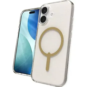 Pouzdro na mobilní telefon ZAGG Ochranný kryt Milan Snap Apple 17 Glitter Gold