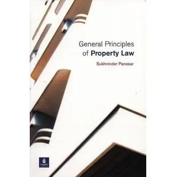 Cizí jazyk General Principles of Property Law - Panesar, Sukhninder