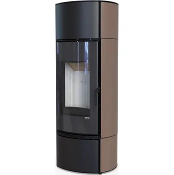 Krbová kamna Defro Home VIVA černá Barevné varianty: hnědá