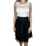 S Dámské černé společenské šaty HELENA Barva: Černá