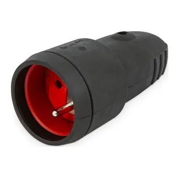 Elektrická zásuvka N&L Elektrotechnik GmbH Zásuvka N&L 0.452 GTA gumová