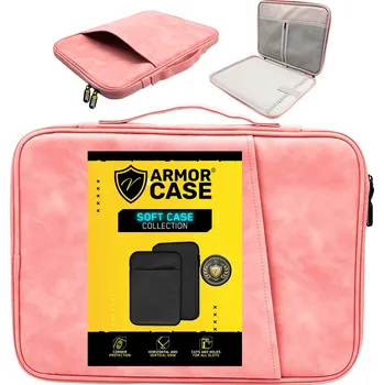 Pouzdro na tablet Taška Pouzdro na notebook Lenovo Yoga Slim 6-14 14" 2023 a příslušenství, prostorná ArmorCase Barva: Růžový