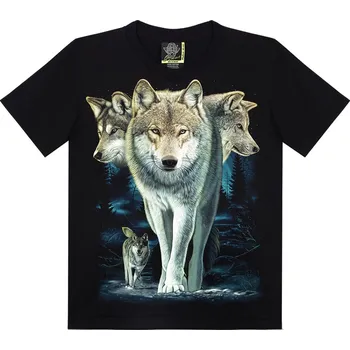 Pánské tričko Tričko Rock Eagle Full HD Tisk svítící GW 248