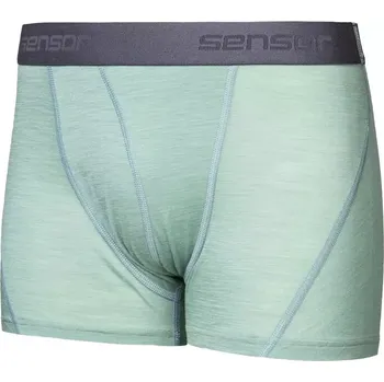 Pánské spodní prádlo Sensor Pánské trenky Sensor Merino Air, basil green velikost M