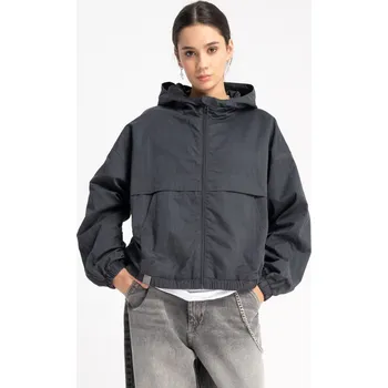 Dívčí bunda Reporter Young | Dívčí tmavě šedá přechodová bunda s kapucí - Barva TMAVĚ ŠEDÁ, Velikost 146 251-0881G-01-190-1