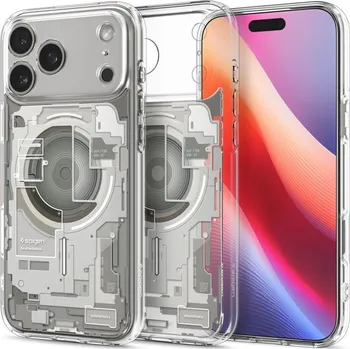 Náhradní díl pro mobilní telefon Kryt Spigen Case Ultra Hybrid Mag with MagSafe iPhone 17 Pro Zero One Natural Tutanium