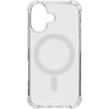 Pouzdro na mobilní telefon Pouzdro BACK TPU Plyo MagSafe pro Apple iPhone 17 Transparent