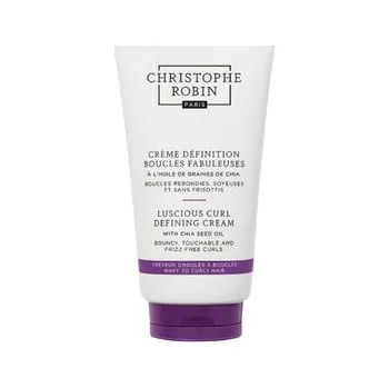 Christophe Robin Luscious Curl Defining Cream with Chia Seed Oil Krém na vlasy