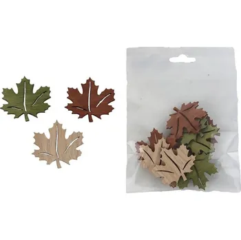 Party dekorace List javorový, 10 kusů