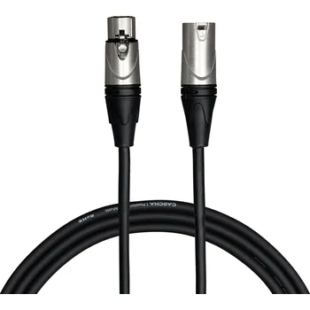 Příslušenství ke zvukové technice Cascha Advanced Line Microphone Cable Black 6 m Mikrofonní kabel